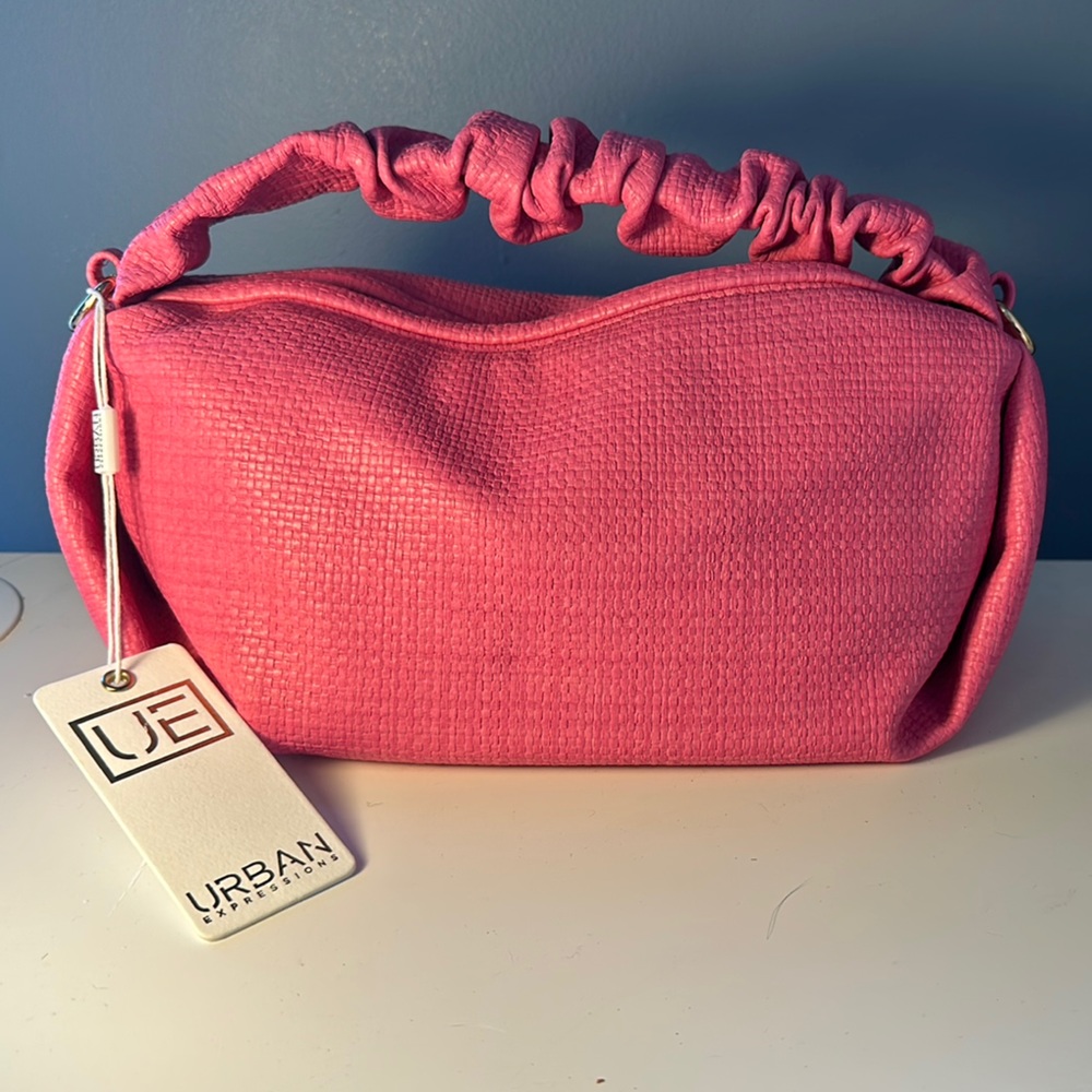 Urban Expressions Pink Zella-ruched Women's purse